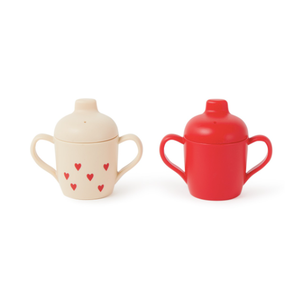 2 PACK SIPPY CUP - CHERRY