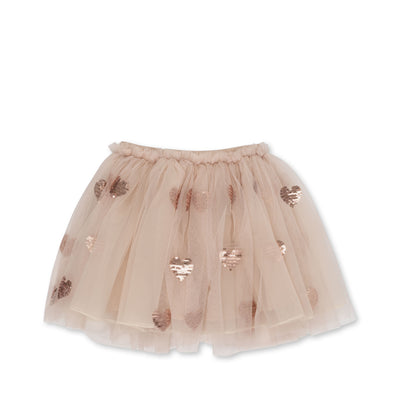 [Konges slojd] Yvonne Heart Sequins Skirt - Coeur Sequins