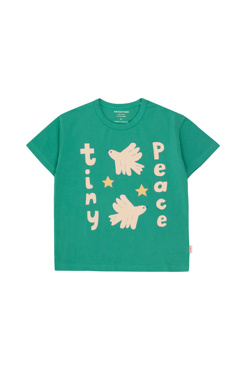 [TINYCOTTONS] Tiny Peace Tee - Emerald
